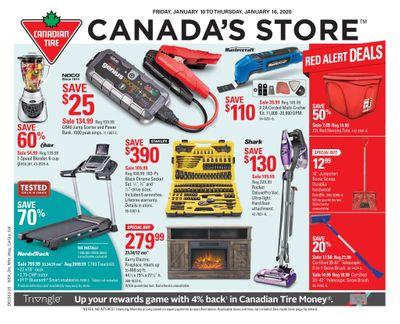 Canadian Tire (ON) Flyer January 10 to 16