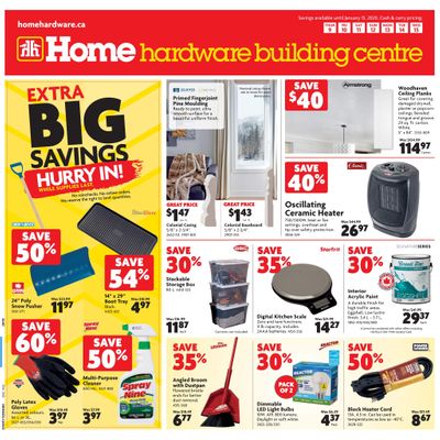 Home Hardware Building Centre (Atlantic) Flyer January 9 to 15