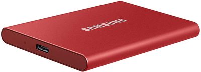 Samsung Portable SSD T7 500GB USB 3.2 External Solid State Drive Red  On Sale for $ 104.99 at Amazon Canada