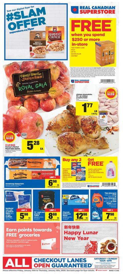 Real Canadian Superstore (West) Flyer January 10 to 16