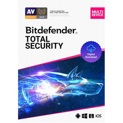 Bitdefender Total Security Bonus Edition (PC/Mac/iOS/Android) - 5 user - 3 Year - Digital Download On Sale for $ 49.99 at Best Buy Canada