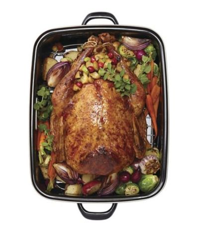 MASTER Chef Rectangular Enamel Double Roaster, 16-in On Sale for $ 39.99 at Canadian Tire Canada