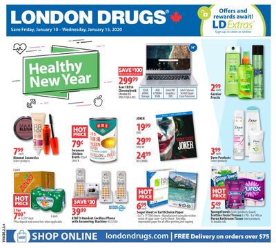 London Drugs Flyer January 10 to 15
