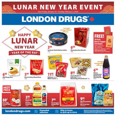 London Drugs Lunar New Year Event Flyer January 10 to February 2