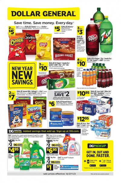 Dollar General (TN) Weekly Ad Flyer December 27 to January 2