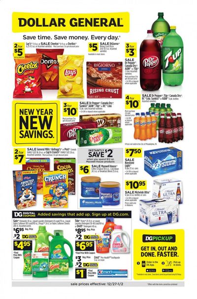 Dollar General (AL) Weekly Ad Flyer December 27 to January 2