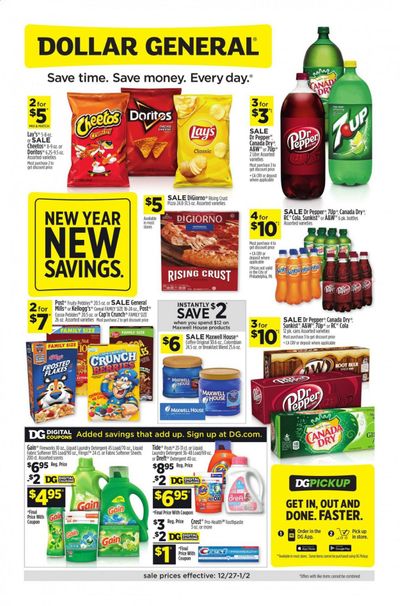 Dollar General (AZ, CO, NM, UT) Weekly Ad Flyer December 27 to January 2