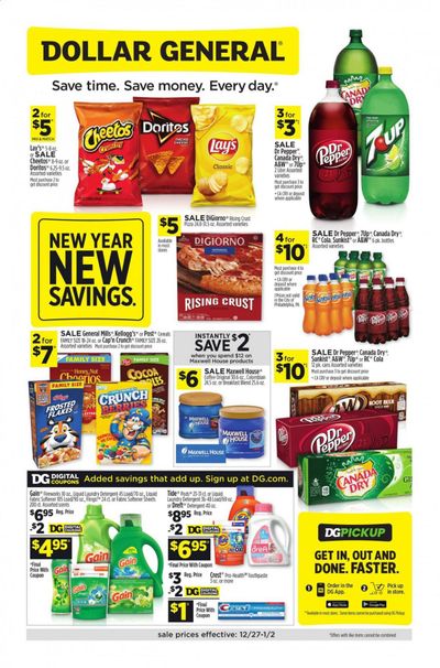 Dollar General (CO, NM, OR) Weekly Ad Flyer December 27 to January 2