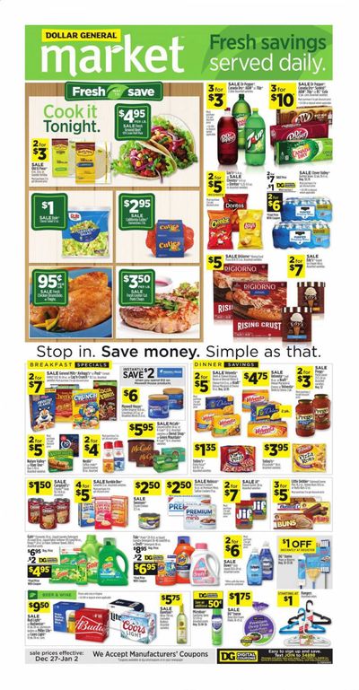 Dollar General (VA) Weekly Ad Flyer December 27 to January 2