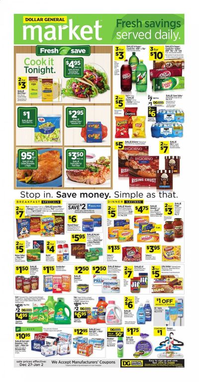 Dollar General (TN) Weekly Ad Flyer December 27 to January 2