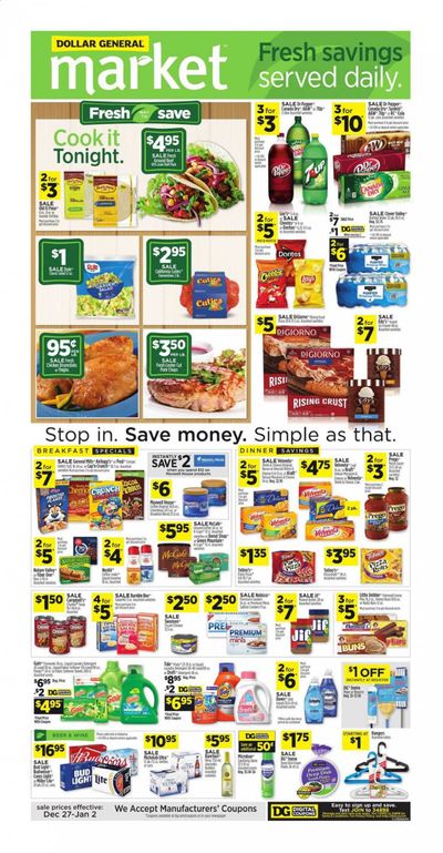 Dollar General (AL) Weekly Ad Flyer December 27 to January 2