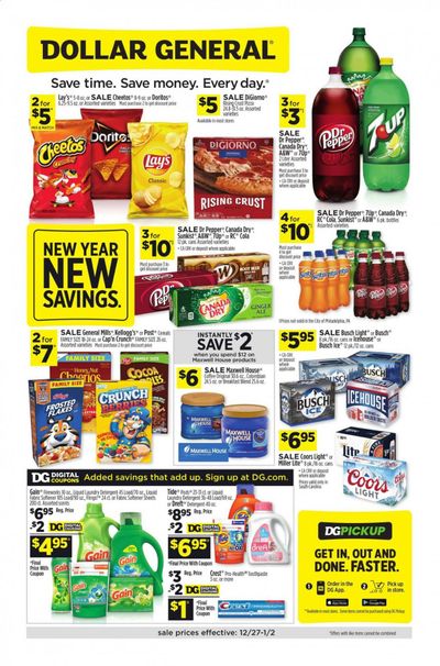 Dollar General (SC) Weekly Ad Flyer December 27 to January 2