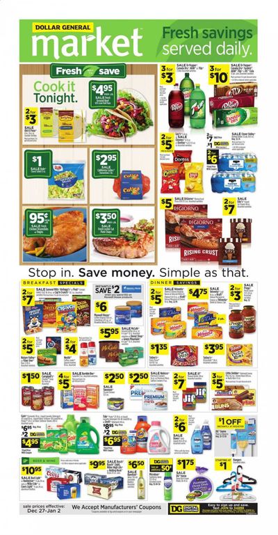 Dollar General (FL) Weekly Ad Flyer December 27 to January 2