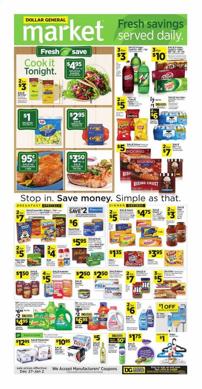 Dollar General (GA) Weekly Ad Flyer December 27 to January 2
