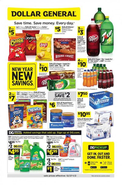 Dollar General (AL) Weekly Ad Flyer December 27 to January 2