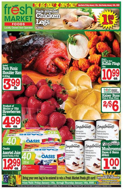 Fresh Market Foods Flyer January 10 to 16