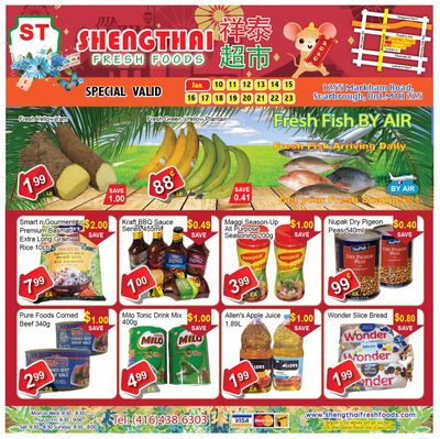 Shengthai Fresh Foods Flyer January 10 to 23