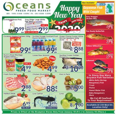 Oceans Fresh Food Market (Brampton) Flyer January 10 to 16