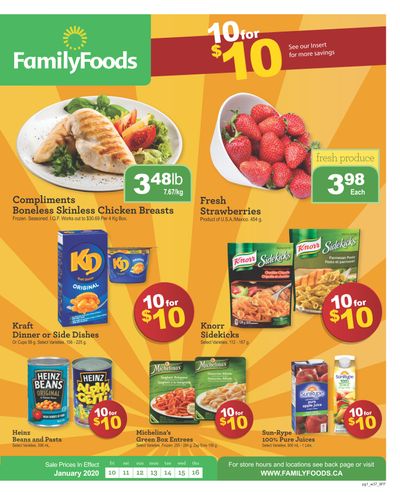 Family Foods Flyer January 10 to 16