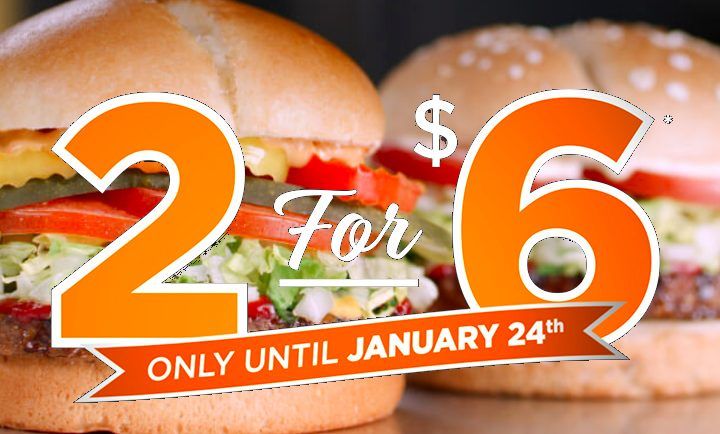 2 FOR $6 at Harvey's