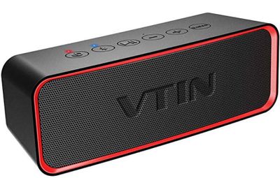 Vtin R2 Portable Bluetooth Speaker, IPX6 Waterproof Bluetooth Speaker with Rich Bass, 14W Loud HD Sound, 20H Playtime, Built in Mic. Perfect Wireless Speaker Compatible for Phone, Tablet, Pad For $36.99 At Amazon Canada