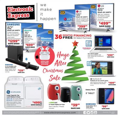 Electronic Express Weekly Ad Flyer December 27 to January 2