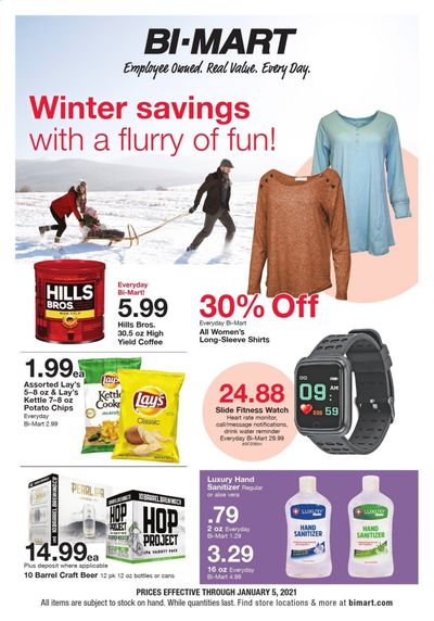 Bi-Mart Weekly Ad Flyer December 27 to January 5 Bi-Mart Weekly Ad Flyer December 27 to January 5