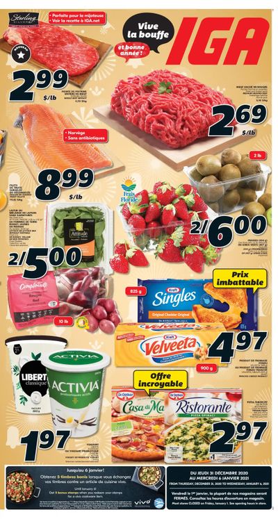 IGA (QC) Flyer December 31 to January 6