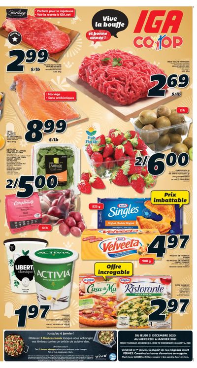 IGA (NB) Flyer December 31 to January 6
