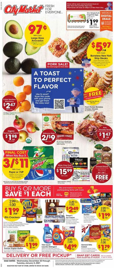 City Market (CO, NM, UT, WY) Weekly Ad Flyer December 30 to January 5
