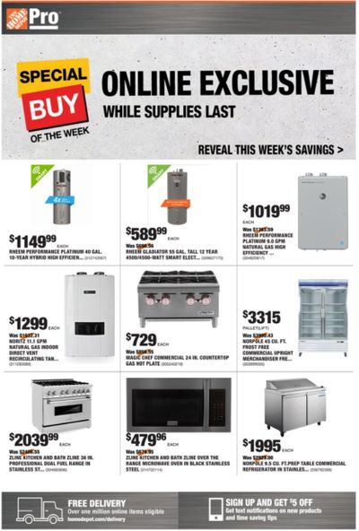 The Home Depot Weekly Ad Flyer December 28 to January 4