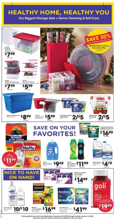 Dillons (KS) Weekly Ad Flyer December 30 to January 12