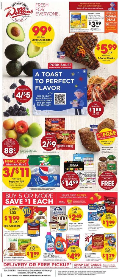 Dillons (KS) Weekly Ad Flyer December 30 to January 5