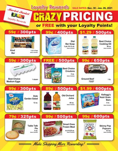 Market Basket (LA, TX) Weekly Ad Flyer December 30 to January 26