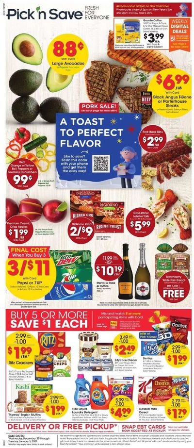 Pick ‘n Save Weekly Ad Flyer December 30 to January 5