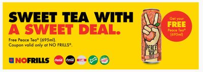 No Frills Canada Coupons: Get A Free Can Of Peace Tea