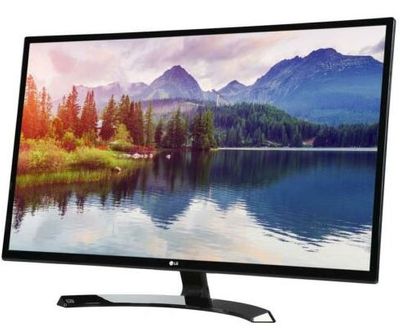 LG 32MP58HQ-P Black 31.5" FHD IPS Widescreen LED Backlight Monitor 5ms 1920 x 10 For $199.99 At Ebay Canada
