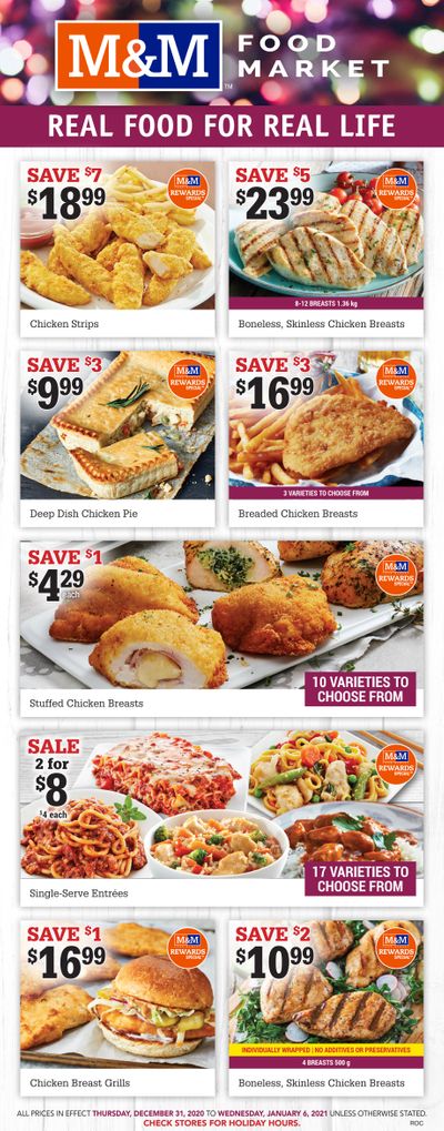 M&M Food Market (AB, BC, NWT, Yukon, NL) Flyer December 31 to January 6
