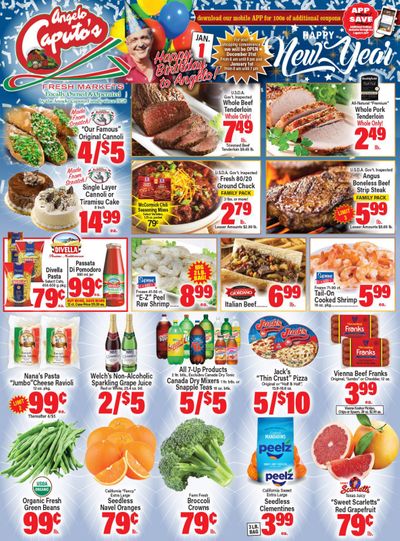 Angelo Caputo's New Year Weekly Ad Flyer December 30, 2020 to January 5, 2021