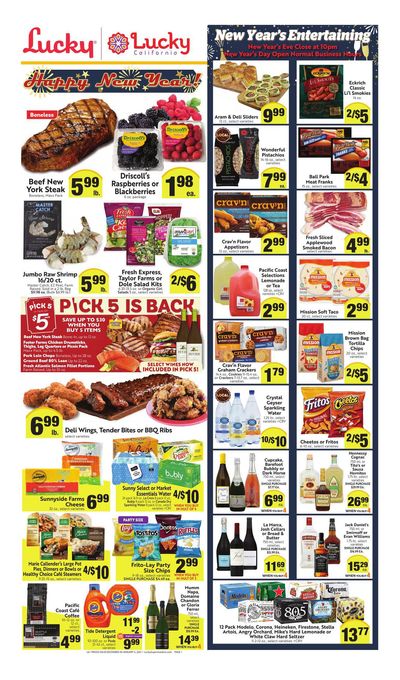 Lucky New Year Weekly Ad Flyer December 30, 2020 to January 5, 2021