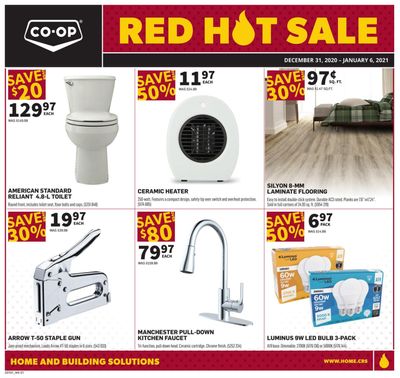 Co-op (West) Home Centre Flyer December 31 to January 6