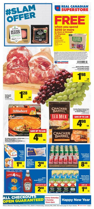 Real Canadian Superstore (ON) Flyer December 31 to January 6