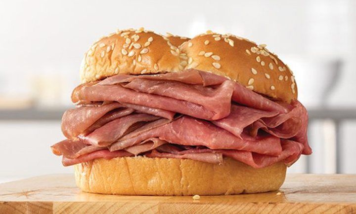 Classic Roast Beef Sandwich at Arby's Classic Roast Beef Sandwich at Arby's