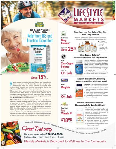 Lifestyle Markets Monday Magazine September 26 to October 20