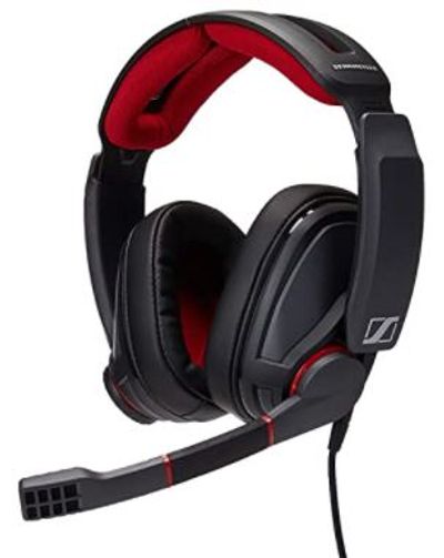 Sennheiser GSP 350 Binaural Head Band Black, Red headset-Auriculares For $109.00 At Amazon Canada