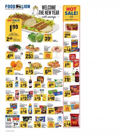 Food Lion (PA) Weekly Ad Flyer December 30 to January 5