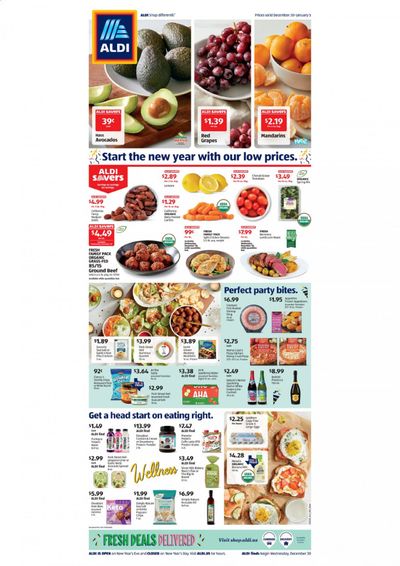 ALDI Weekly Ad Flyer December 30 to January 5