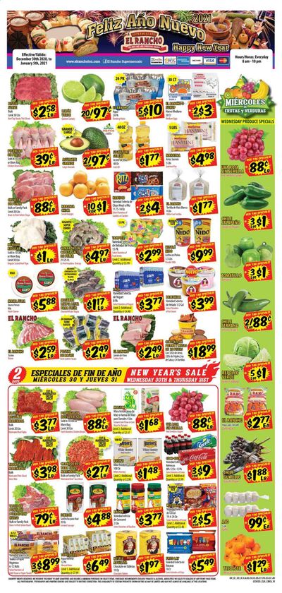 El Rancho (TX) Weekly Ad Flyer December 30 to January 5