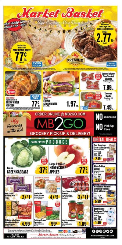 Market Basket (LA, TX) Weekly Ad Flyer December 30 to January 5