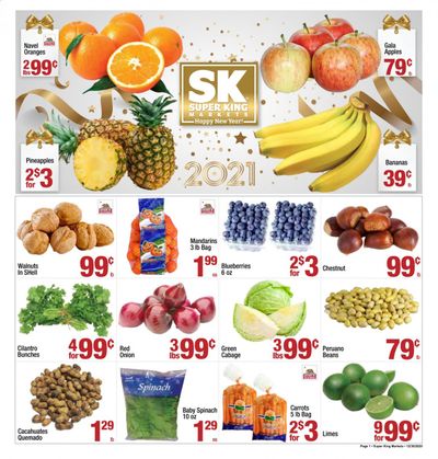 Super King Markets (CA) Weekly Ad Flyer December 30 to January 5